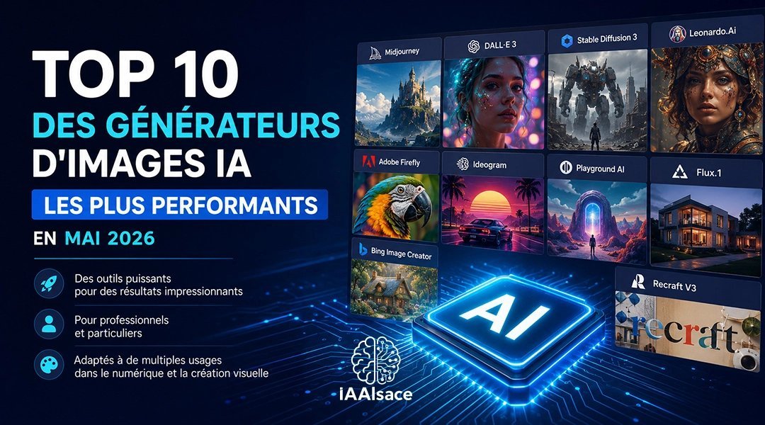 IA : top 10 des générateurs d’images les plus performants en mai 2026