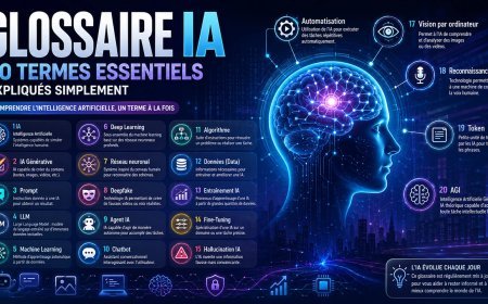 Glossaire IA : 20 termes essentiels de l’intelligence artificielle expliqués simplement