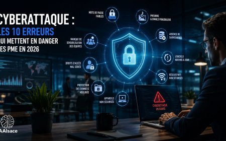 Cyberattaque : les 10 erreurs qui mettent en danger les PME en 2026