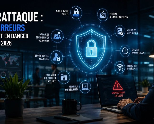 Cyberattaque : les 10 erreurs qui mettent en danger les PME en 2026